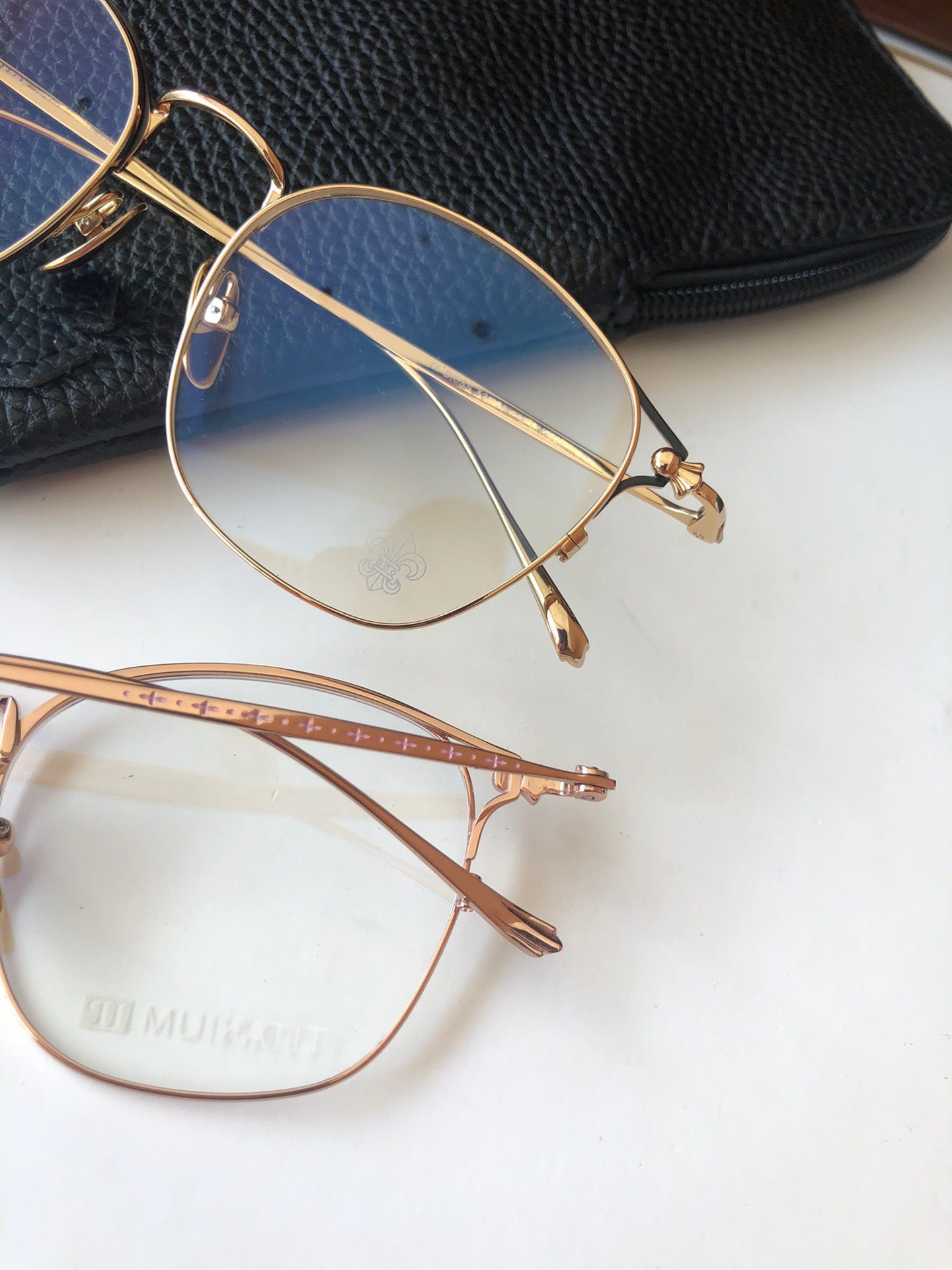 CHH Chrome Hearts Glasses Stylish and Exquisite Pure Titanium Glasses Frames