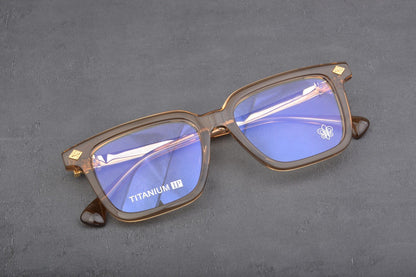 CHH Chrome Hearts Glasses Versatile pure titanium myopia frames