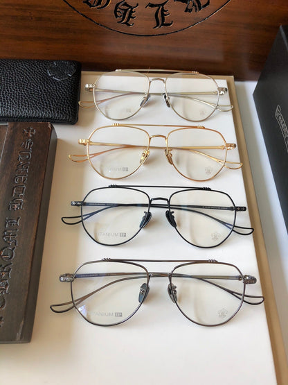 CHH Chrome Hearts Glasses Fashion Avant-Garde Ultra Light Titanium Eyewear Frames