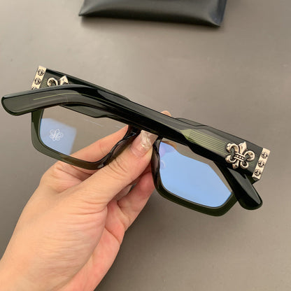 CHH Chrome Hearts Glasses thick frame plain myopia glasses frame