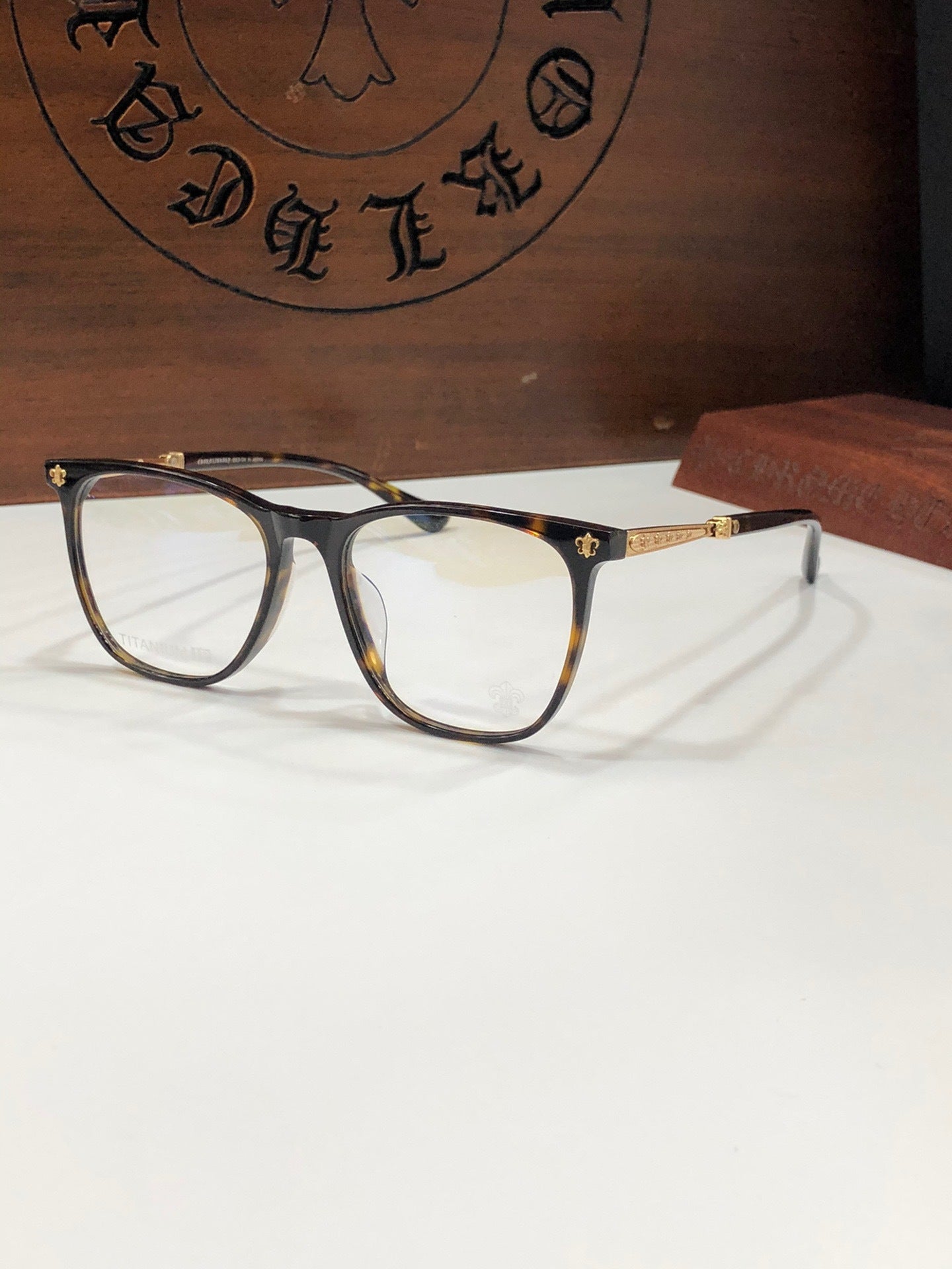 CHH Chrome Hearts Glasses Stylish Simple Titanium Glasses Frames