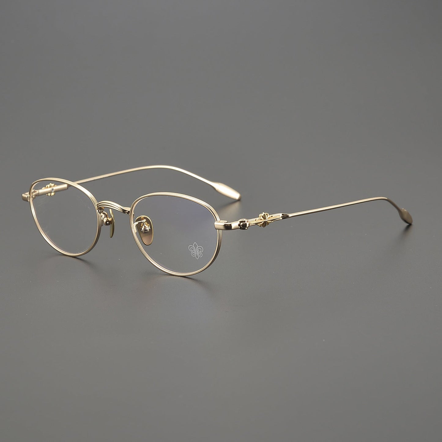 CHH Chrome Hearts Glasses Cat's Eye Personality Japanese Versatile Myopia Glasses Frame