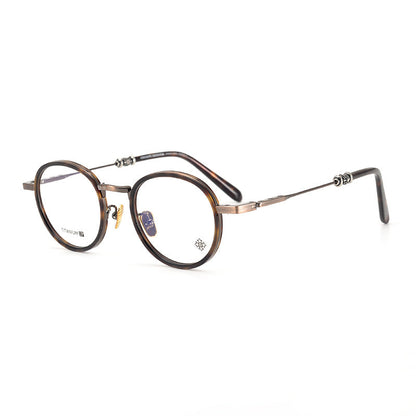 CHH Chrome Hearts Glasses Pure Titanium Retro Mirror Myopia Frame
