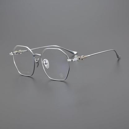 CHH Chrome Hearts Glasses Versatile Titanium Frame Ultra Light Glasses Frame