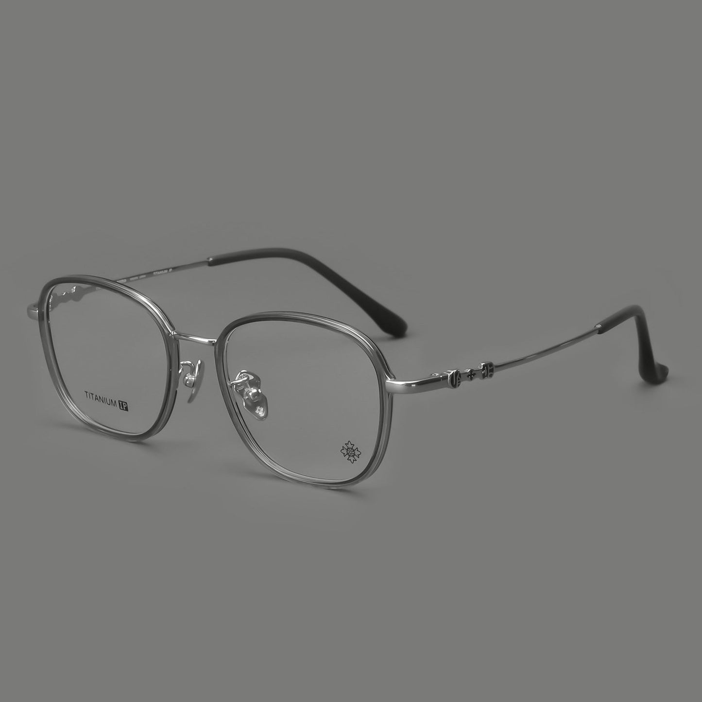 CHH Chrome Hearts Glasses Ultra Light Pure Titanium Handmade Japanese Glasses Frame