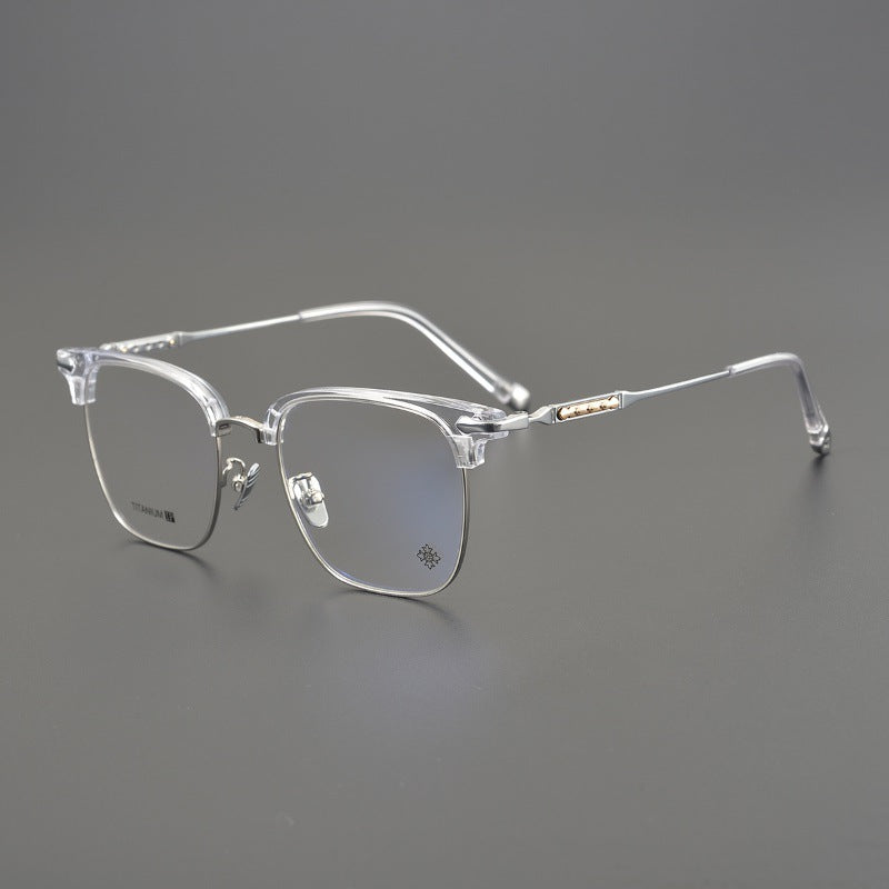 CHH Chrome Hearts Glasses Light Pure Titanium Myopia Glasses Frame