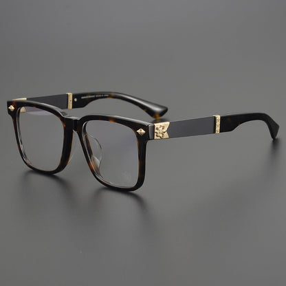CHH Chrome Hearts Glasses Large Frame Myopia Glasses Frame