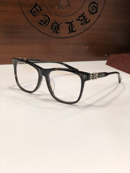 CHH Chrome Hearts Glasses Simple and stylish large frame retro glasses frame