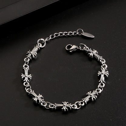 Chrome Hearts adjustable cross versatile bracelet