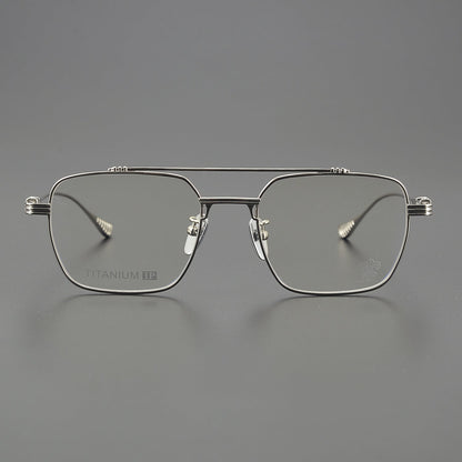 CHH Chrome Hearts Glasses Toad Mirror Double Beam Full Frame Glasses Frame