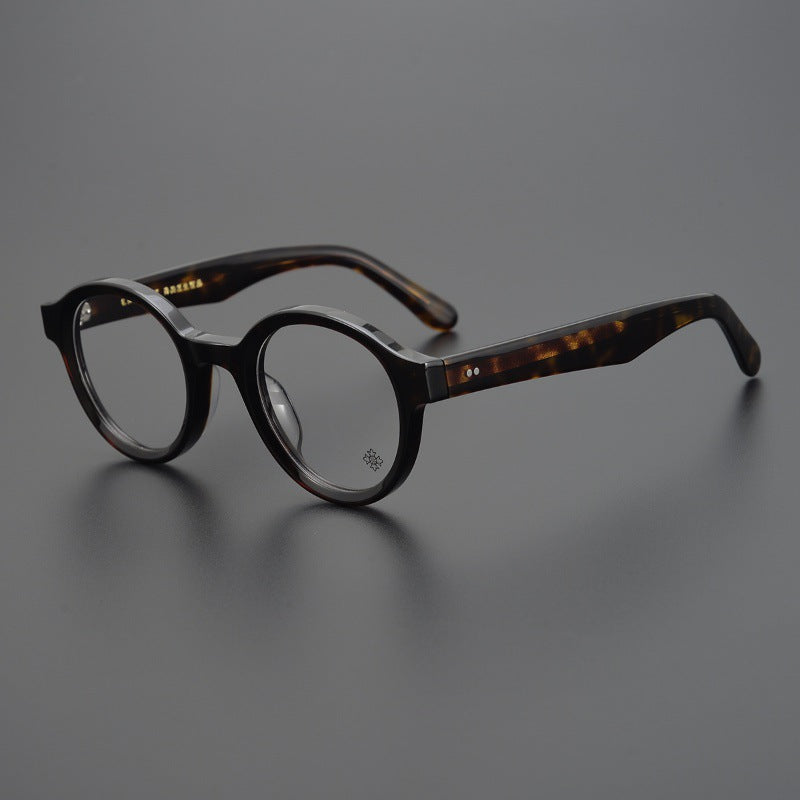 CHH Chrome Hearts Glasses Thick Frame Anti-Blue Myopia Glasses Frame Plain lens