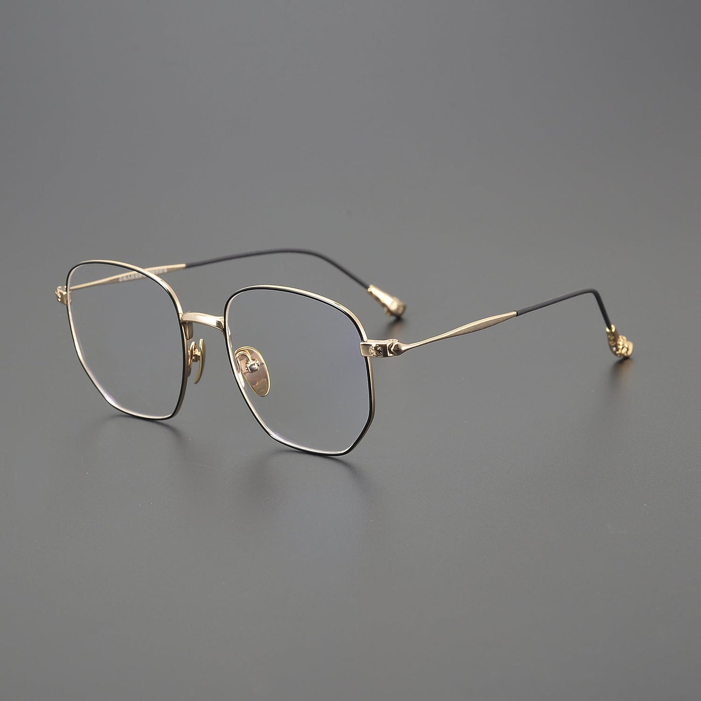 CHH Chrome Hearts Glasses Ultra Light Pure Titanium Silver Fashion Glasses Frame