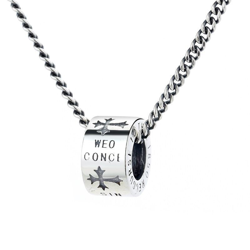 Chrome Hearts cross big G small waist pendant