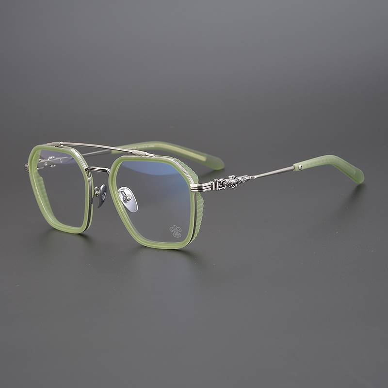 CHH Chrome Hearts Glasses Artistic Vintage Versatile Polygon Glasses Frames