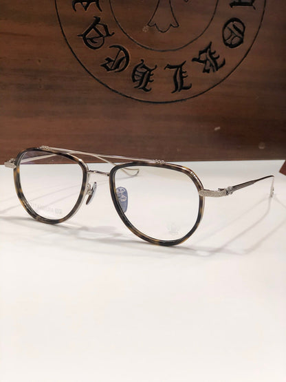 CHH Chrome Hearts Glasses Vintage Fashion Exquisite Titanium Ultra Light Toad Mirror
