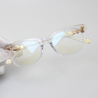 CHH Chrome Hearts Glasses Classic Large Frame Simple and Generous Retro and Luxury