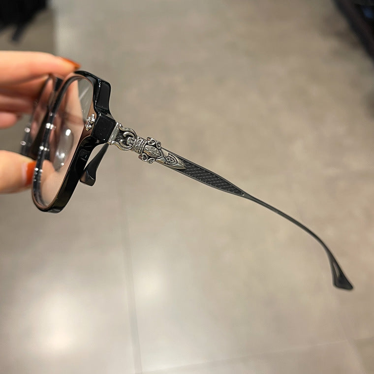 CHH Chrome Hearts Glasses Vintage Pure Titanium Myopia Glasses Frame