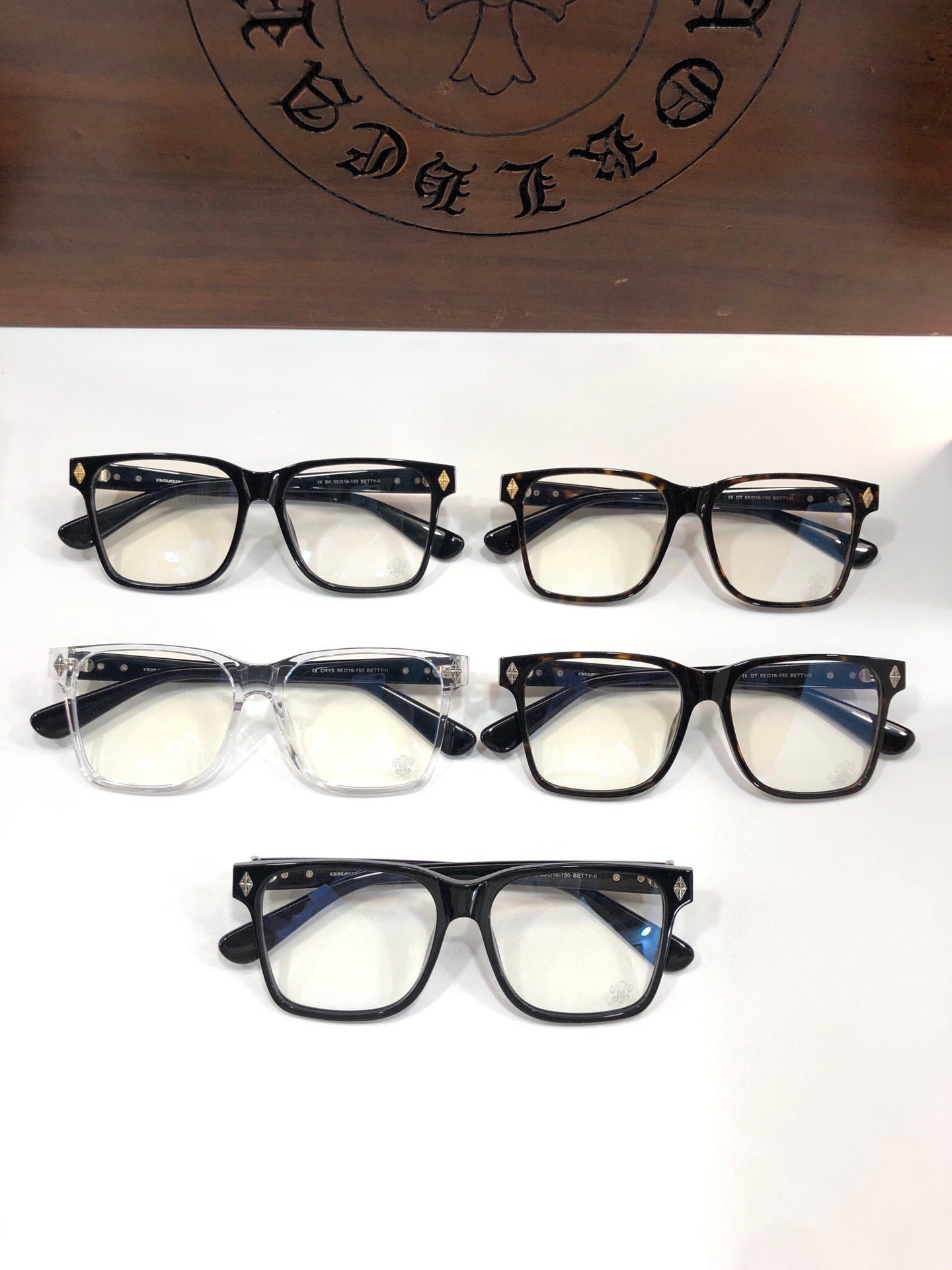 CHH Chrome Hearts Glasses simple fashion retro large frame glasses frame