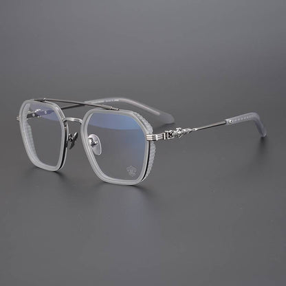 CHH Chrome Hearts Glasses Artistic Vintage Versatile Polygon Glasses Frames