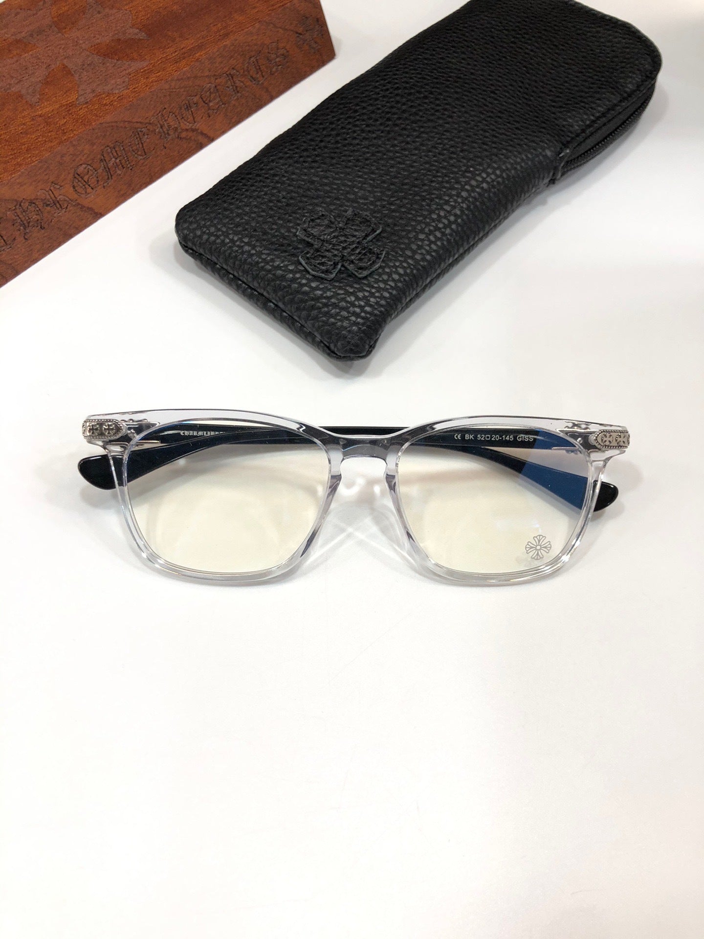 CHH Chrome Hearts Glasses Fashion Classic Box Glasses Frame