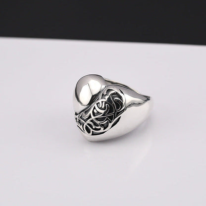 Chrome Hearts Peach Heart Vine Heart Shaped Ring