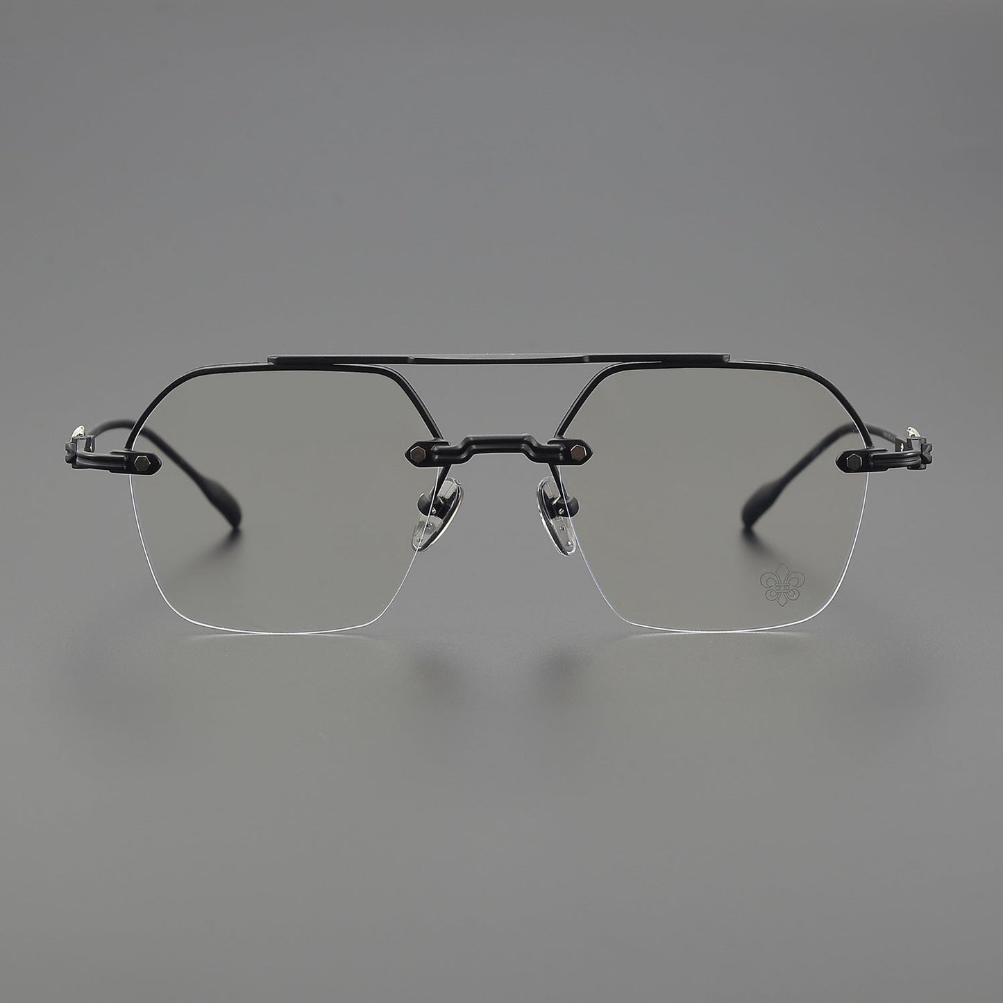CHH Chrome Hearts Glasses Vintage gold rimless myopia frames