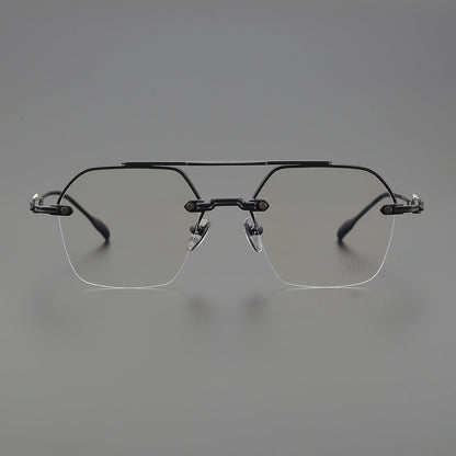 CHH Chrome Hearts Glasses Vintage gold rimless myopia frames