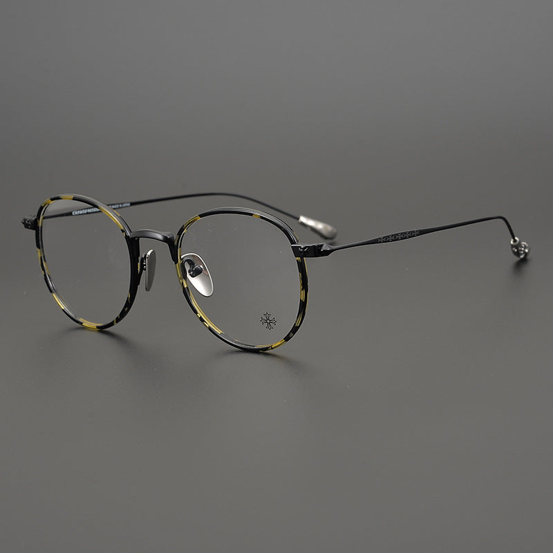 CHH Chrome Hearts Glasses Light Luxury Pure Titanium Glasses Frame