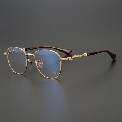 CHH Chrome Hearts Glasses Versatile Vintage Square Myopia Frames