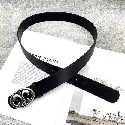 Chh Chrome Heart Belt Cross Hexagram Vine