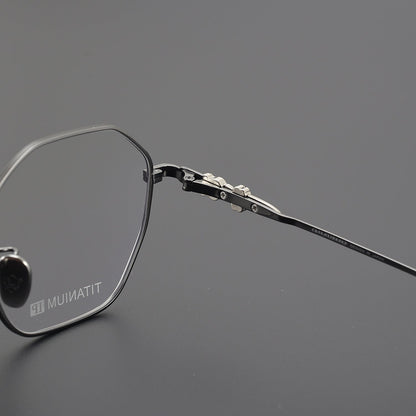 CHH Chrome Hearts Glasses Versatile Titanium Frame Ultra Light Glasses Frame