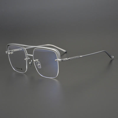 CHH Chrome Hearts Glasses Versatile Pure Titanium Square Glasses Frame