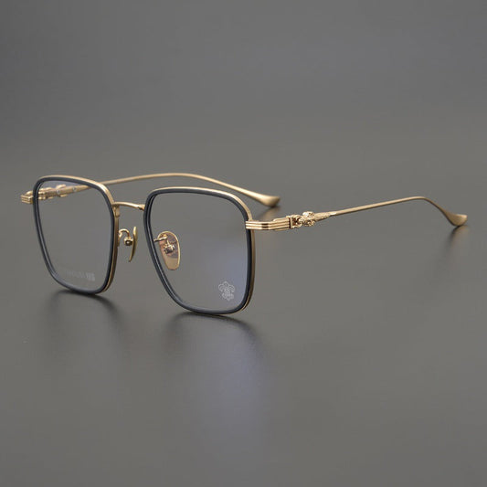 CHH Chrome Hearts Glasses Light Luxury Pure Titanium Engraved Glasses Frame