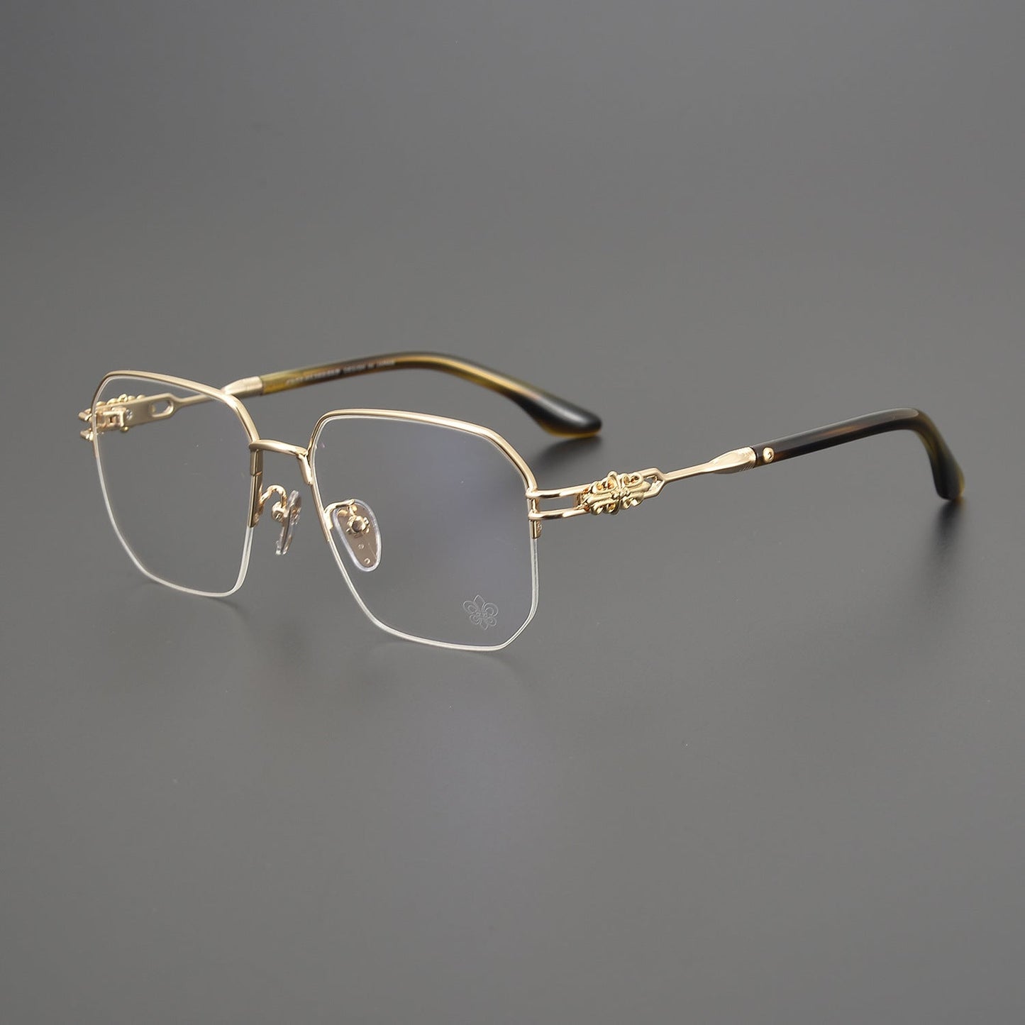 CHH Chrome Hearts Glasses Versatile Titanium Frame Ultra Light Glasses Frame