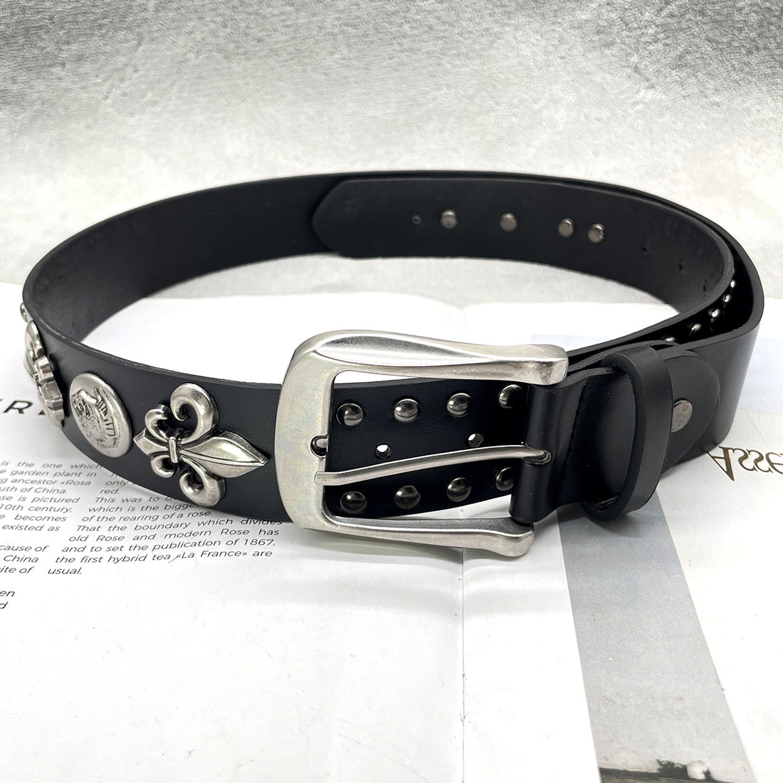 Chh Chrome Heart Belt Sacred Sword Cross Belt