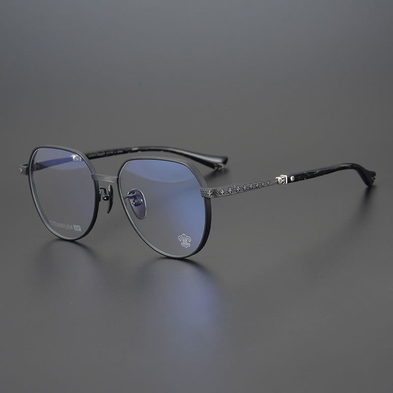 CHH Chrome Hearts Glasses Versatile High Quality Pure Titanium Glasses Frames