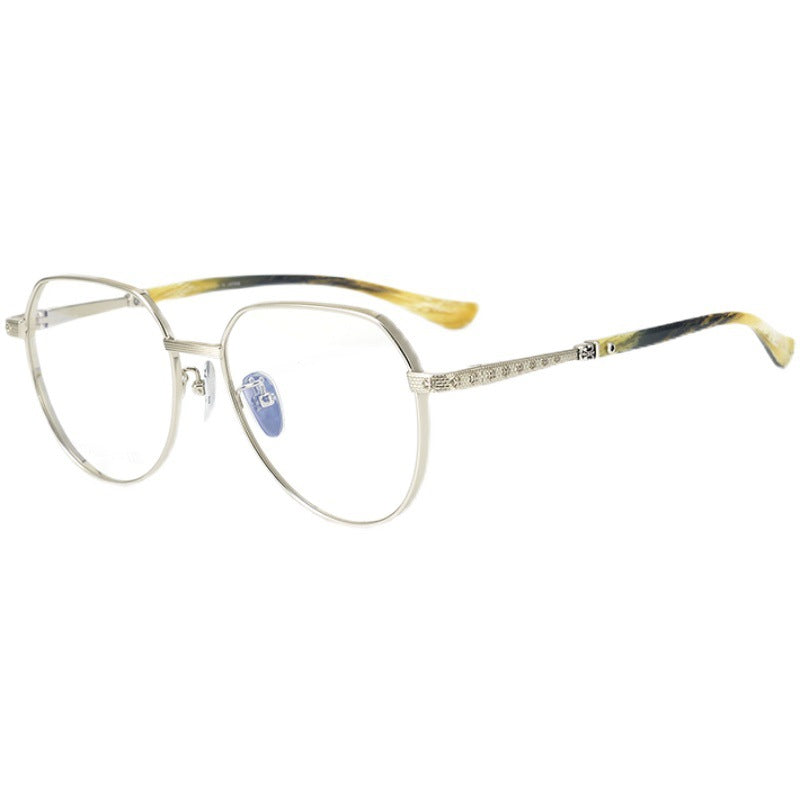 CHH Chrome Hearts Glasses Versatile High Quality Pure Titanium Glasses Frames