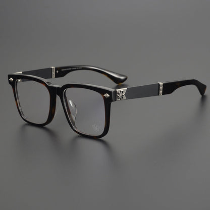 CHH Chrome Hearts Glasses Large Frame Myopia Glasses Frame