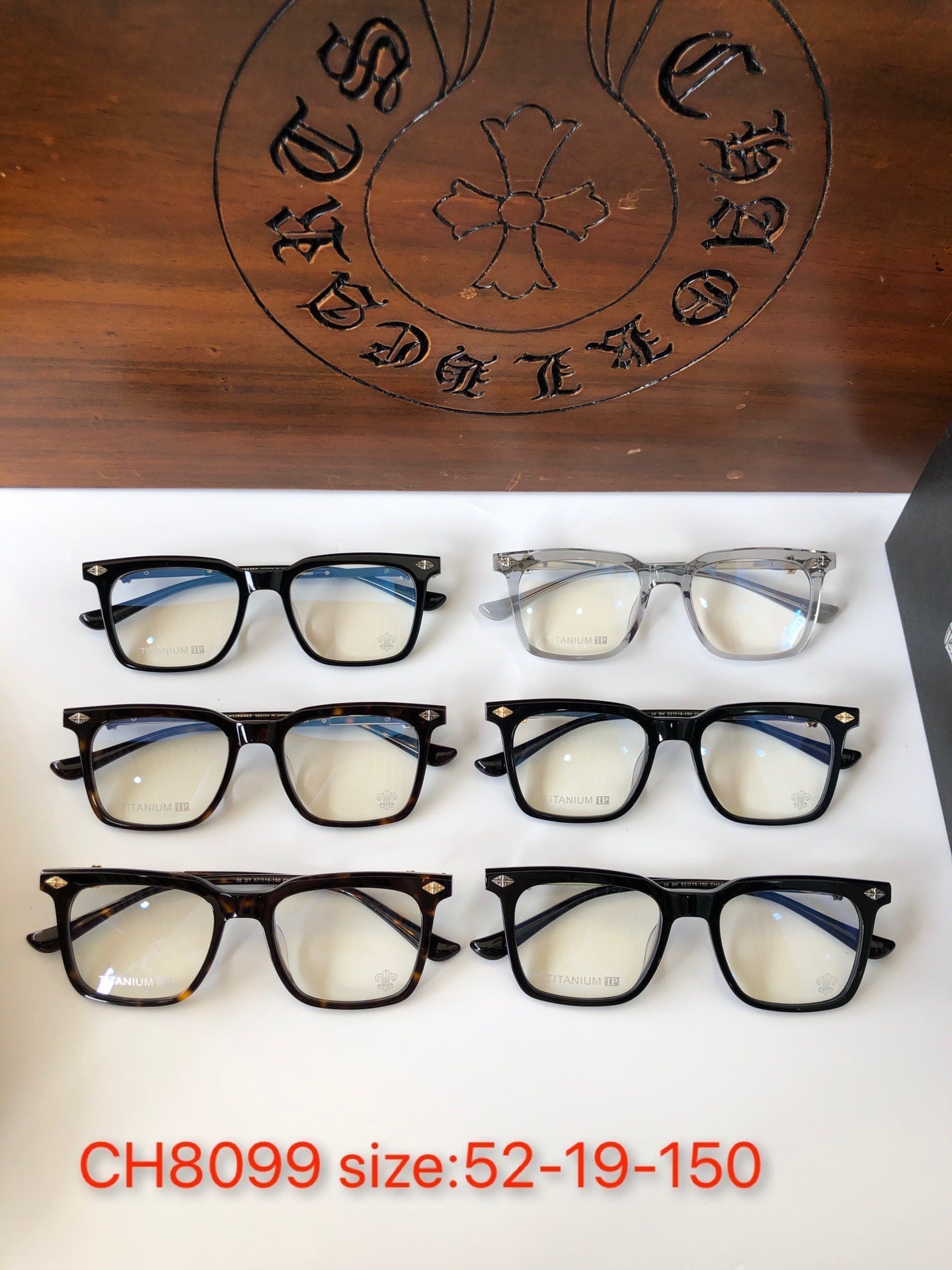 CHH Chrome Hearts Glasses Simple Fashion Lightweight Glasses Frame