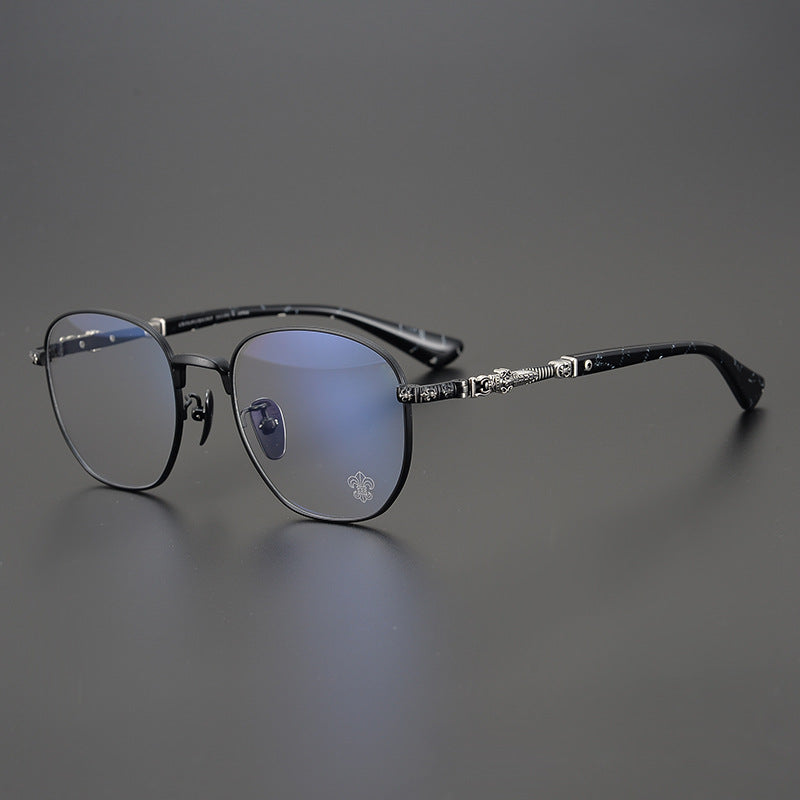 CHH Chrome Hearts Glasses Japanese handmade retro square myopia glasses frame