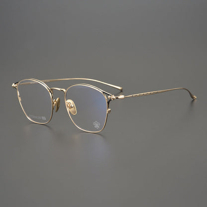 CHH Chrome Hearts Glasses Versatile Ultra Light Titanium Artistic Glasses Frame