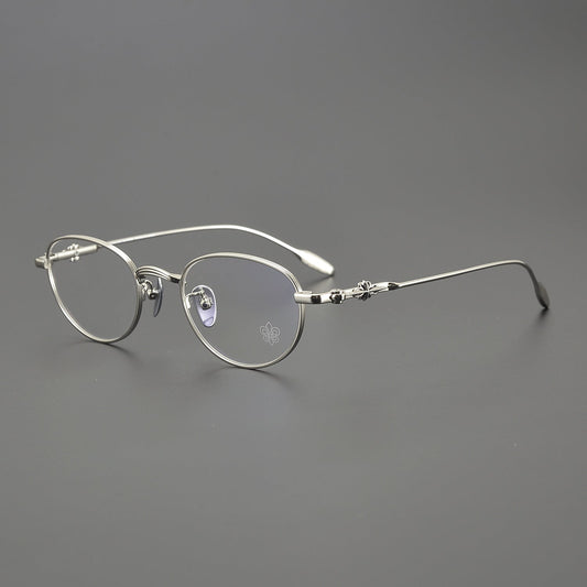 CHH Chrome Hearts Glasses Cat's Eye Personality Japanese Versatile Myopia Glasses Frame