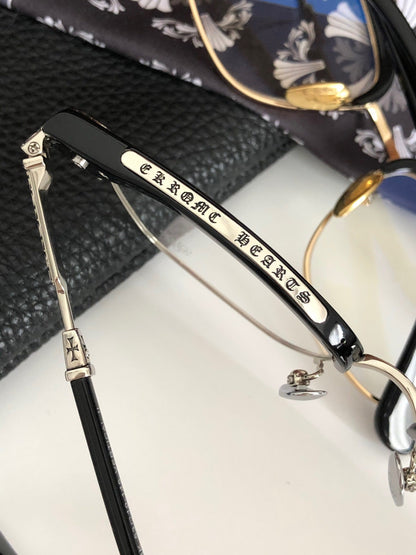 CHH Chrome Hearts Glasses Light Luxury Classic Vintage Full Frame Glasses Frame