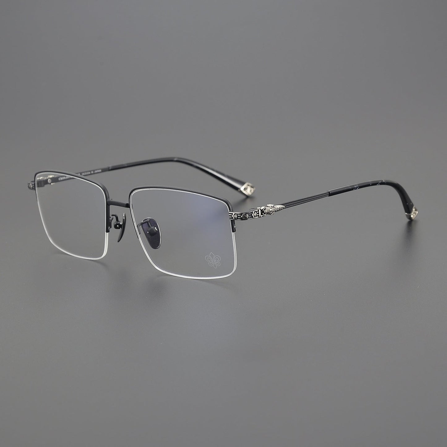 CHH Chrome Hearts Glasses Personalized fashion half frame myopia glasses frame
