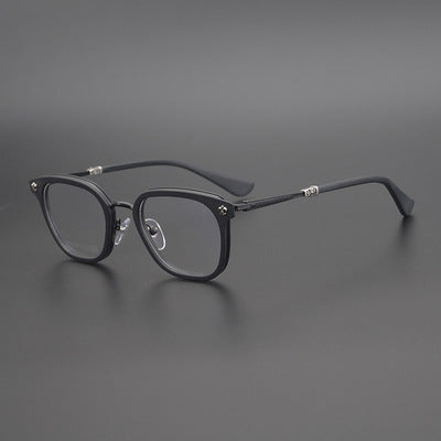 CHH Chrome Hearts Glasses Pure Titanium Square Myopia Glasses Frame