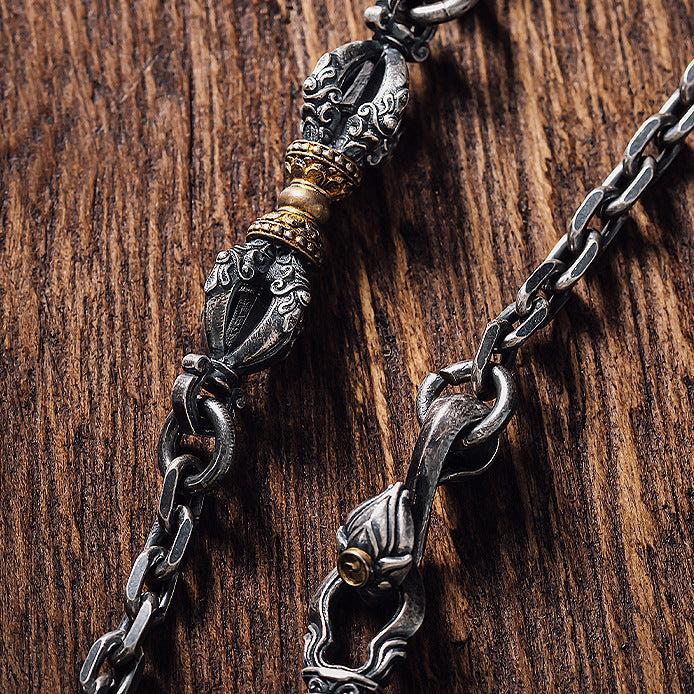 Chrome Hearts Vajra Pestle Necklace