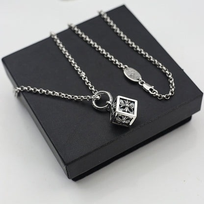 Chrome Hearts hip-hop punk dice pendant