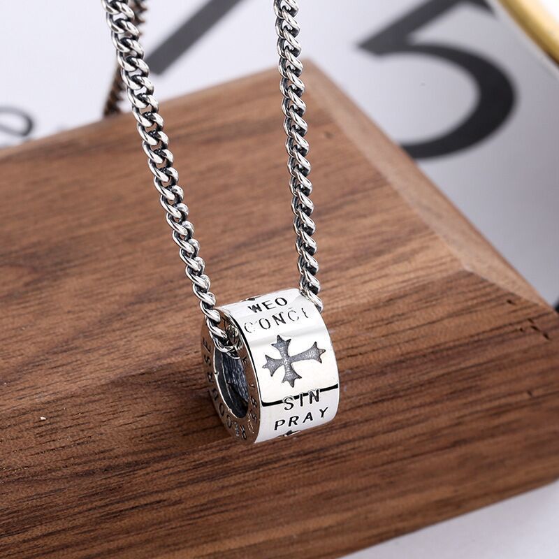 Chrome Hearts cross big G small waist pendant