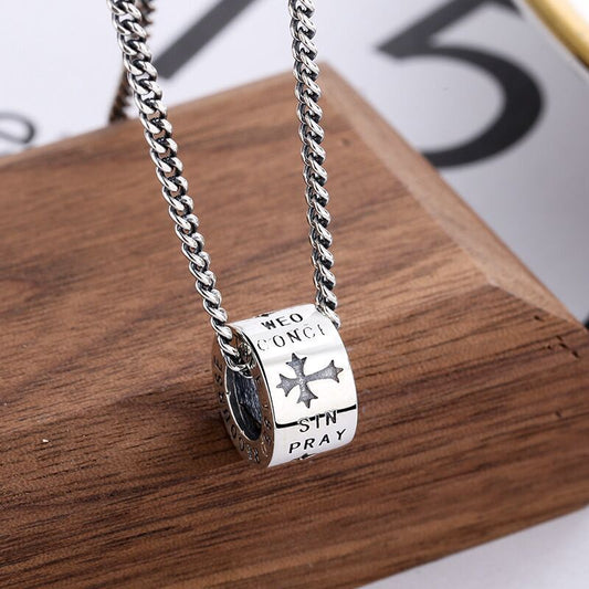 Chrome Hearts cross big G small waist pendant