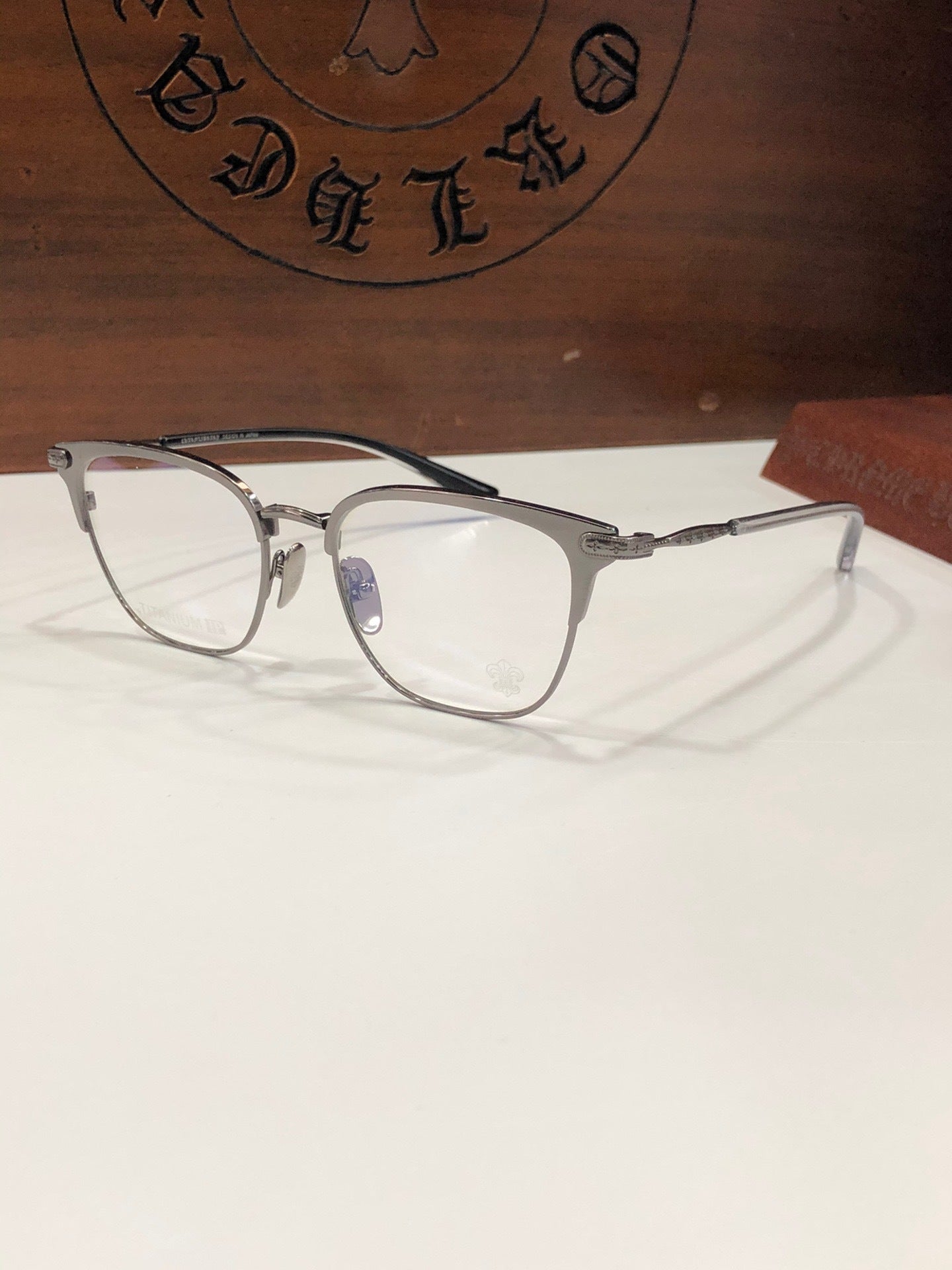 CHH Chrome Hearts Glasses Vintage Exquisite Titanium Myopia Glasses Frames